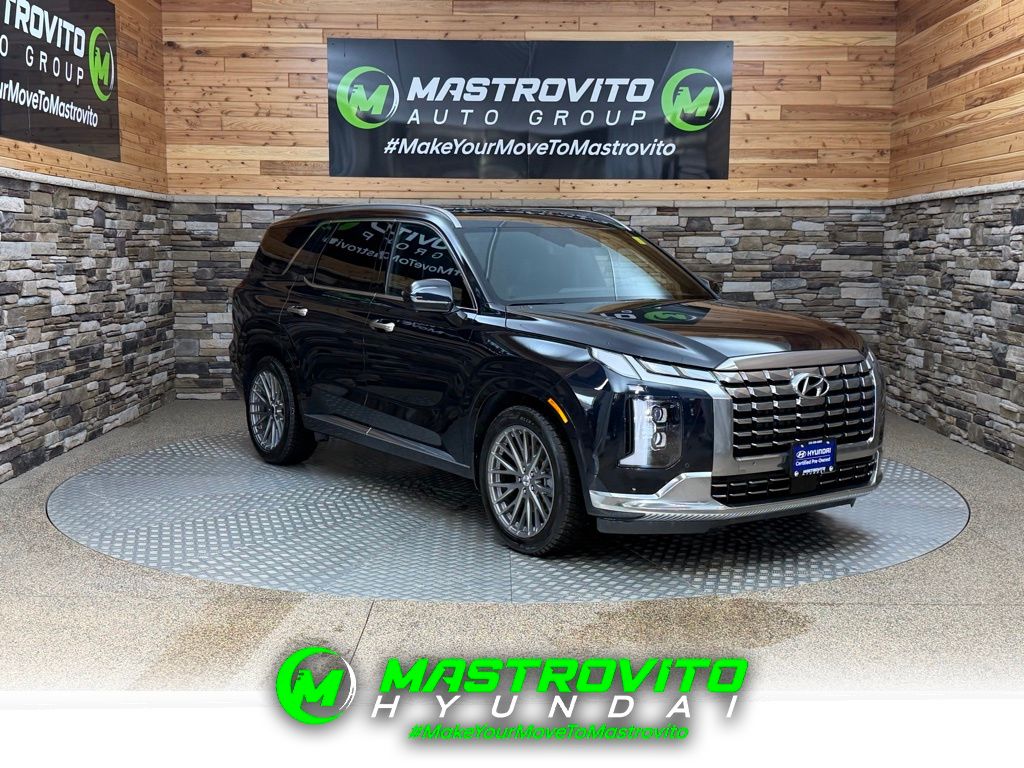Moonlight Cloud 2025 Hyundai Palisade Calligraphy AWD SUV / Crossover All-Wheel Drive 8-Speed Automatic