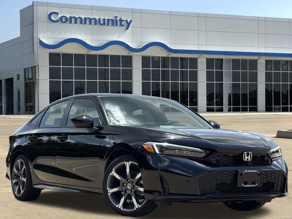 2026 Honda Civic Hybrid Sport Touring Black at Community Honda
