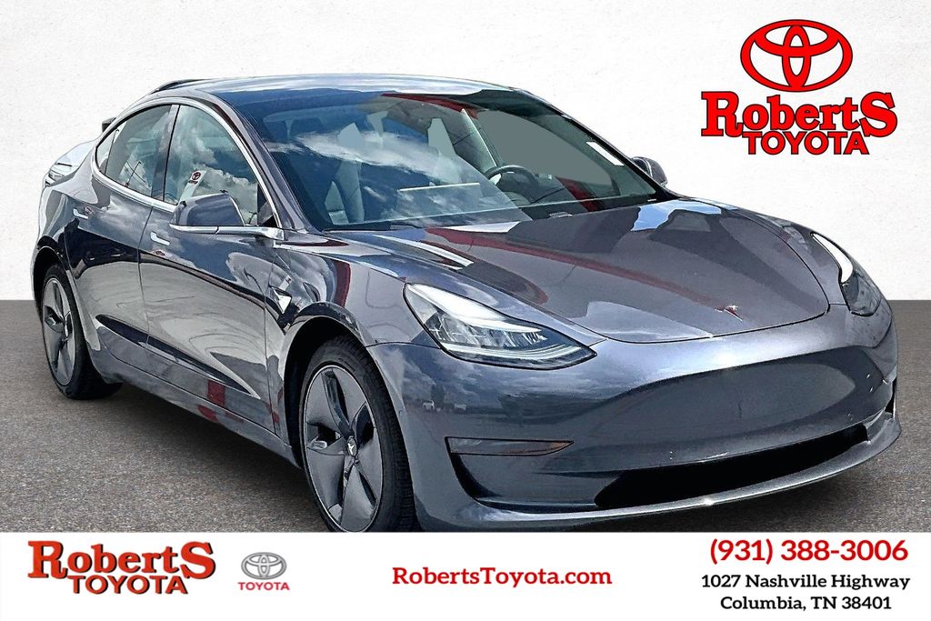 Gray 2020 Tesla Model 3 Long Range AWD Sedan All-Wheel Drive 1-Speed Automatic