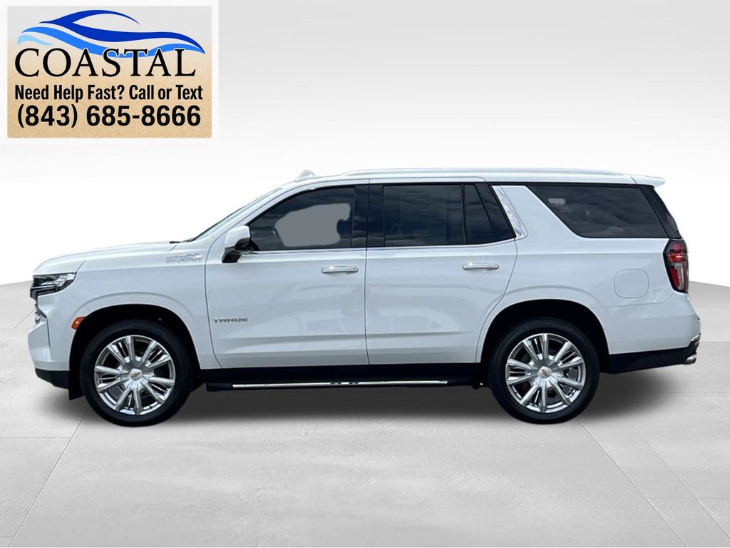 2021 Chevrolet Tahoe High Country White at Mazda of Columbia
