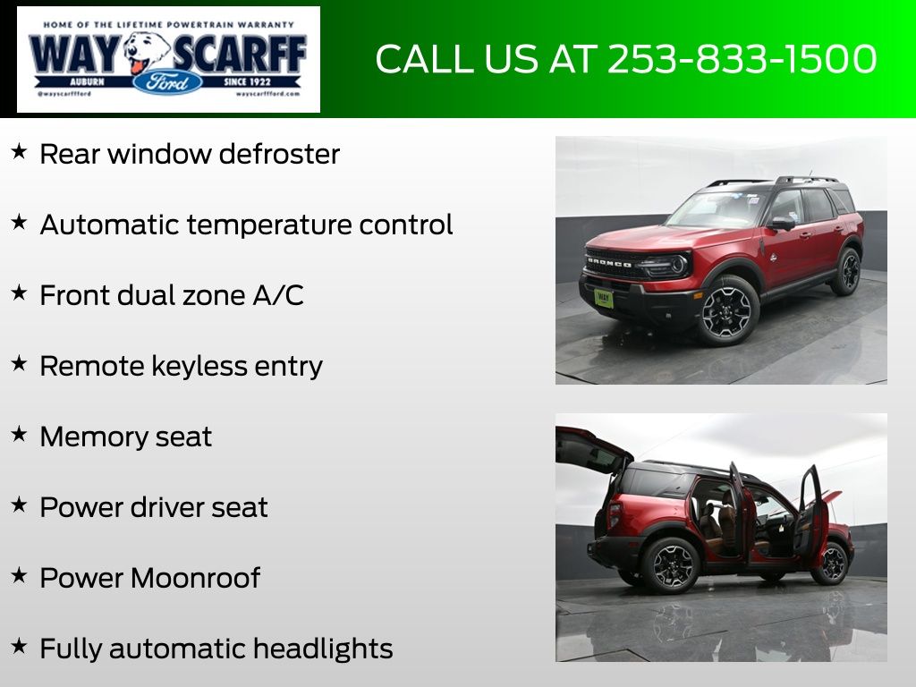 2025 Ford Bronco Sport Outer Banks