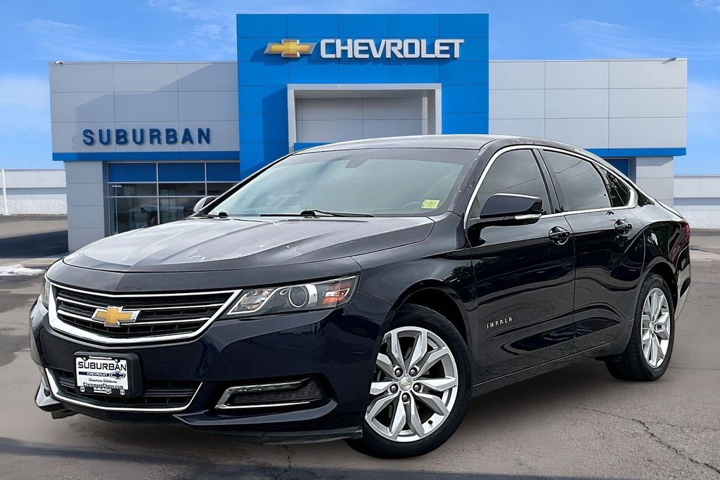 Blue Velvet Metallic 2018 Chevrolet Impala Sedan Front-Wheel Drive 6-Speed Automatic Overdrive
