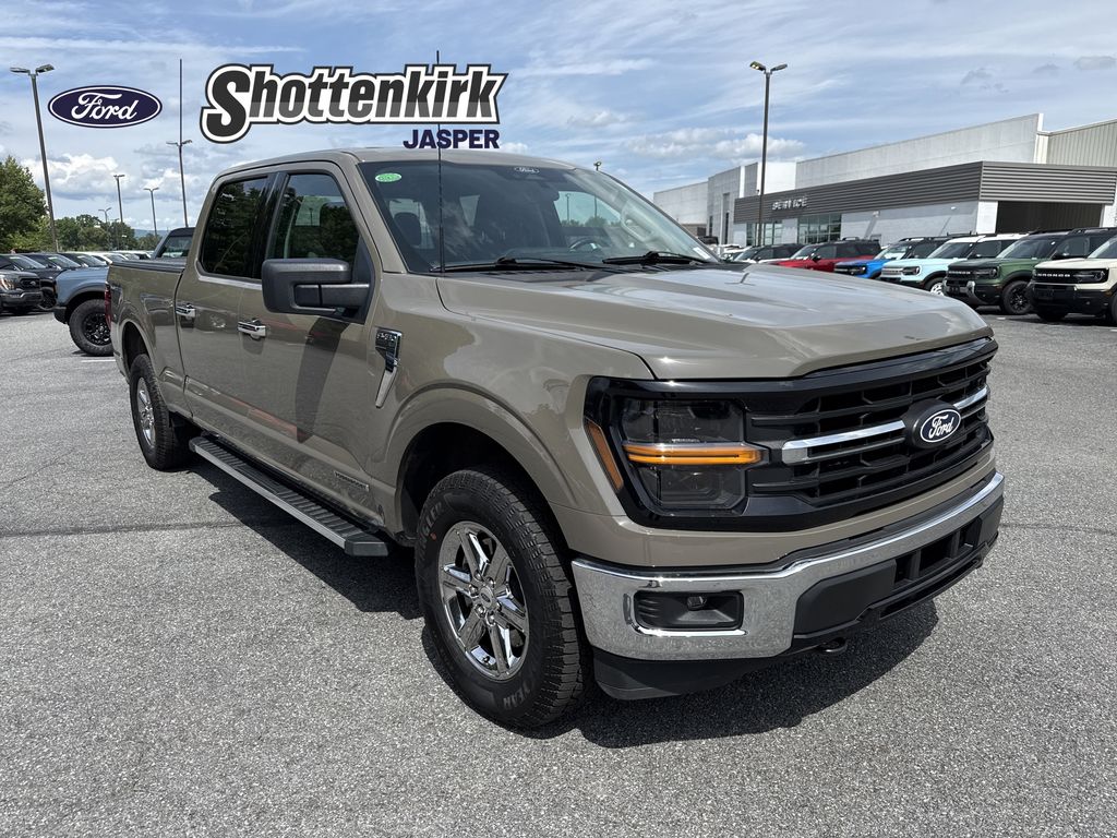 Marsh Gray 2025 Ford F-150 Pickup Truck Four-Wheel Drive Automatic