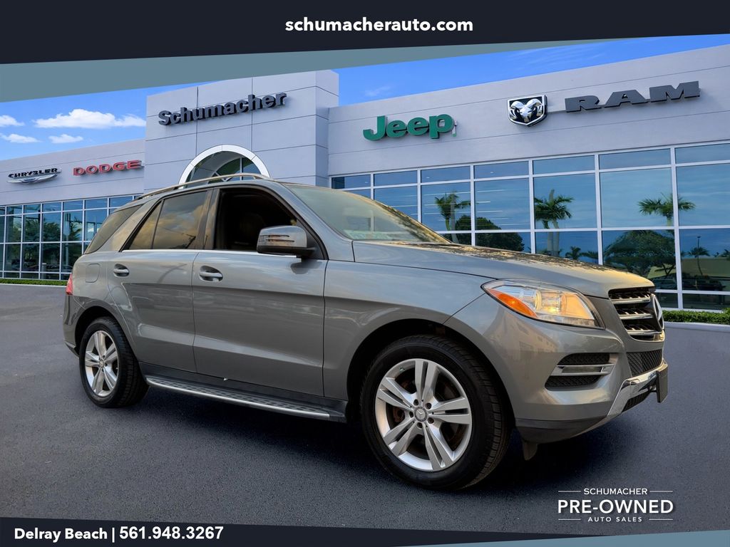 White 2013 Mercedes-Benz M-Class SUV / Crossover All-Wheel Drive 7-Speed Automatic