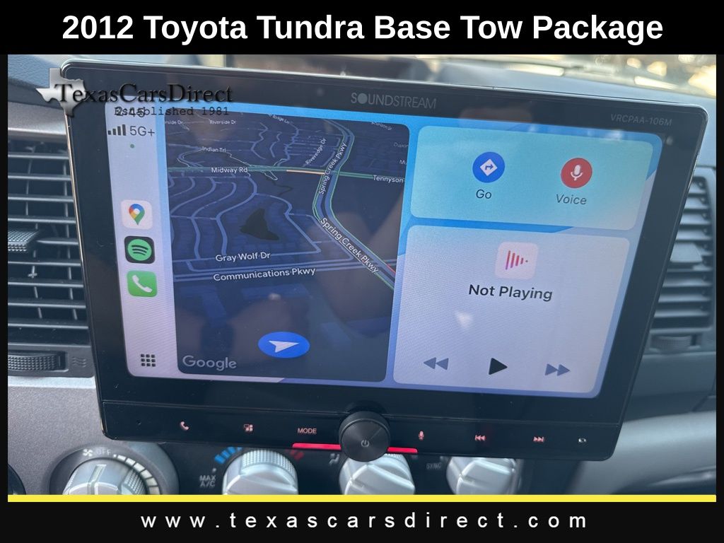 2012 Toyota Tundra Grade 10