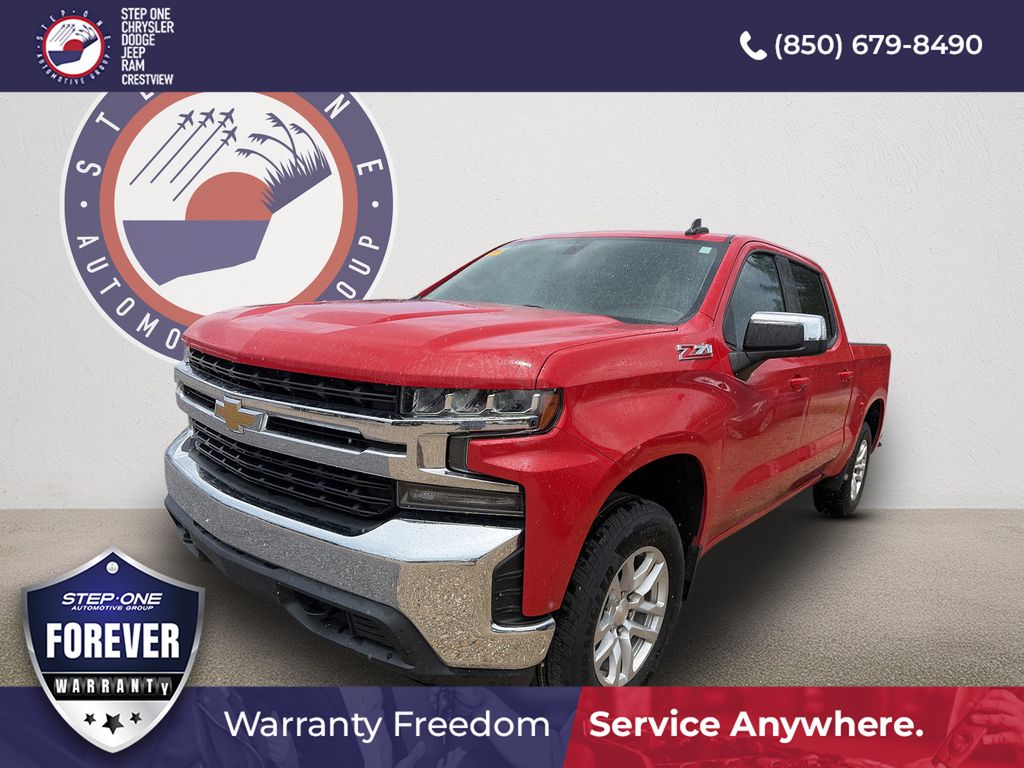Red Hot 2022 Chevrolet Silverado 1500 Pickup Truck Four-Wheel Drive 8-Speed Automatic