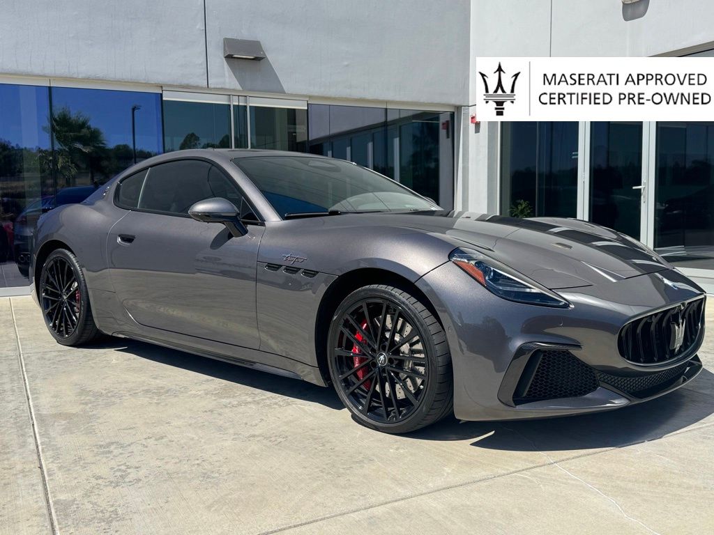 Grigio Maratea Metallic 2024 Maserati GranTurismo Coupe All-Wheel Drive 8-Speed Automatic