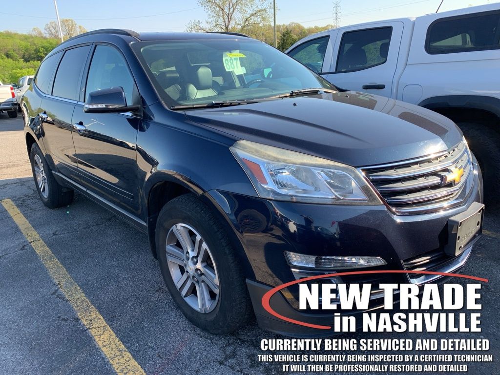Blue Velvet Metallic 2016 Chevrolet Traverse 2LT AWD SUV / Crossover All-Wheel Drive 6-Speed Automatic