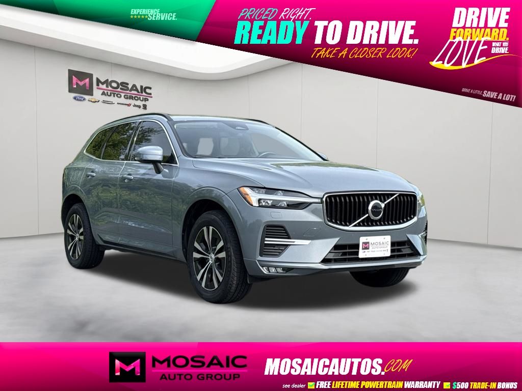 Gray 2023 Volvo XC60 SUV / Crossover All-Wheel Drive Automatic