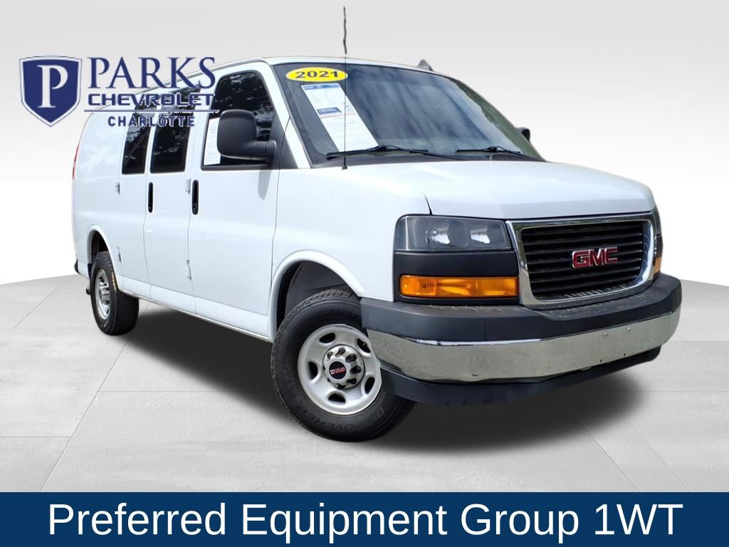 Summit White 2021 GMC Savana Cargo 2500 RWD Van Rear-Wheel Drive 8-Speed Automatic Overdrive