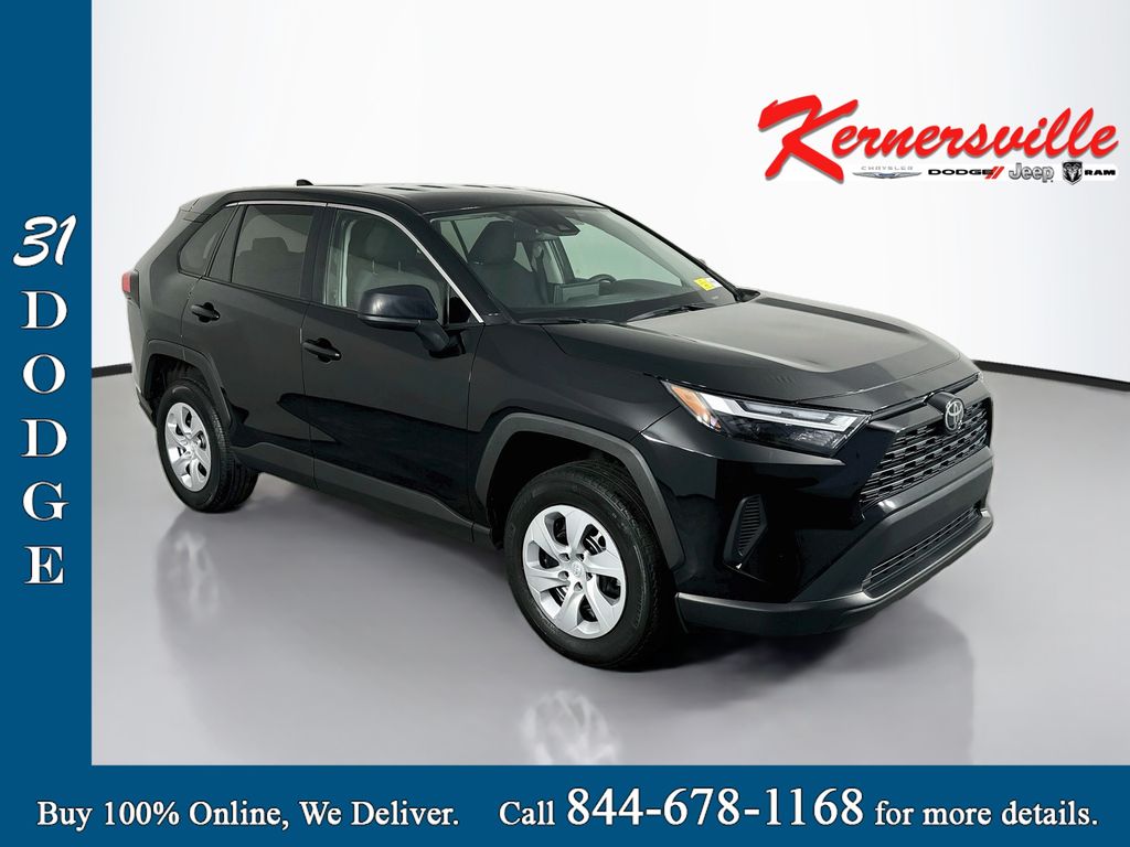 Midnight Black Metallic 2025 Toyota RAV4 SUV / Crossover Front-Wheel Drive 8-Speed Automatic