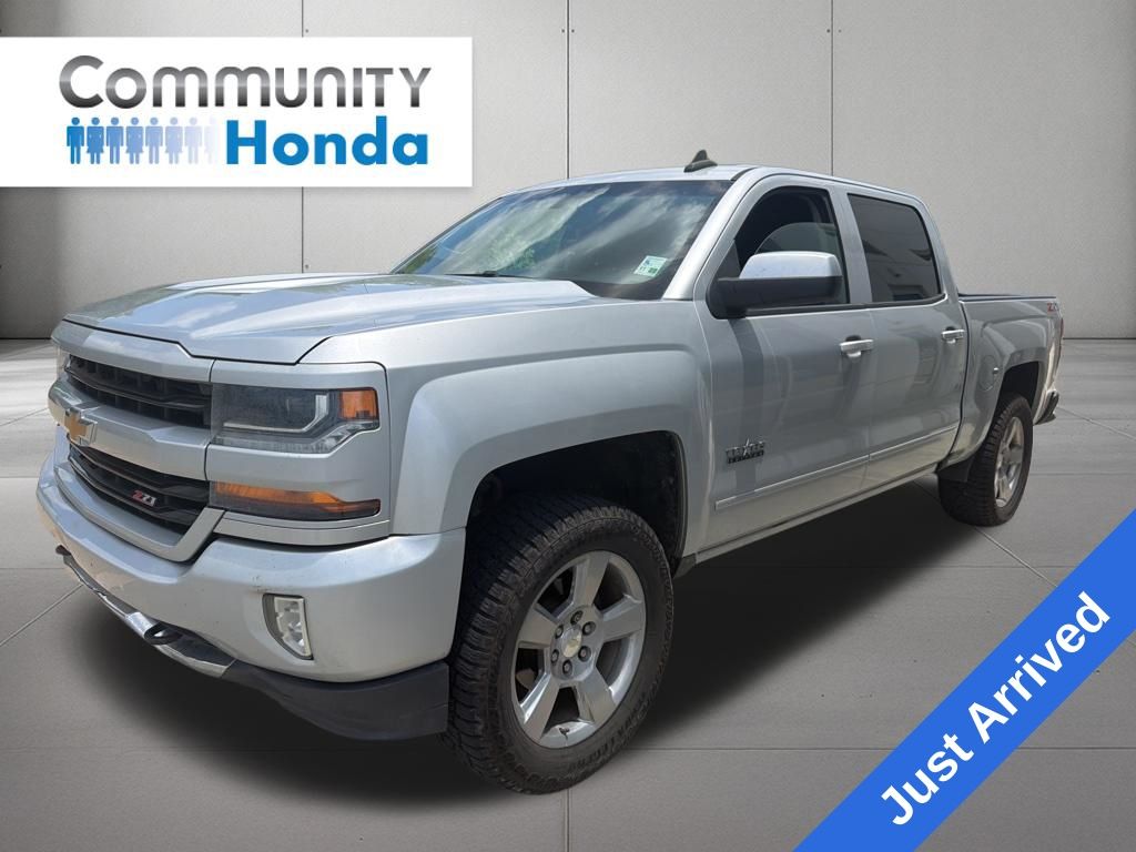 2018 Chevrolet Silverado 1500 LT Silver at Texan Dodge Chrysler Jeep Ram