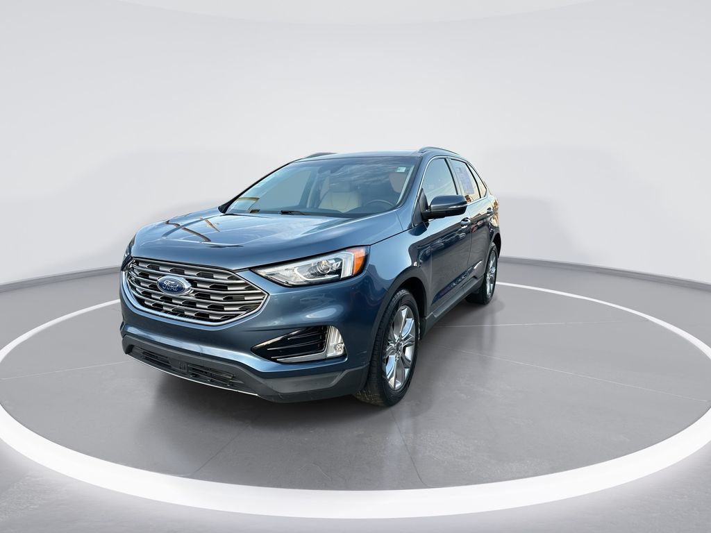2019 Ford Edge Titanium Blue at Bob King Buick GMC