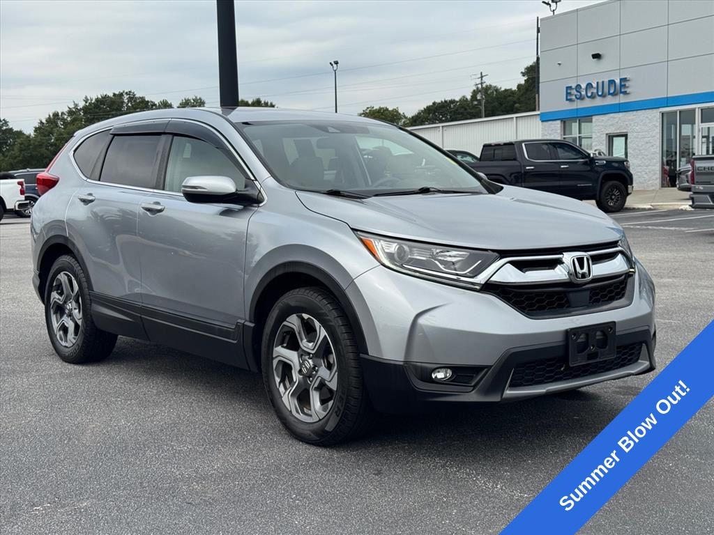 Lunar Silver Metallic 2019 Honda CR-V SUV / Crossover Front-Wheel Drive Continuously Variable Transmission