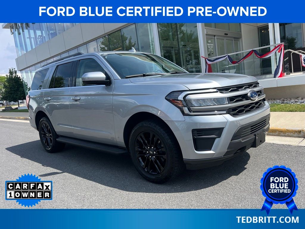 Silver Metallic 2024 Ford Expedition SUV / Crossover Four-Wheel Drive Automatic