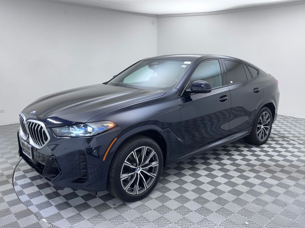 Carbon Black Metallic 2026 BMW X6 SUV / Crossover All-Wheel Drive 8-Speed Automatic