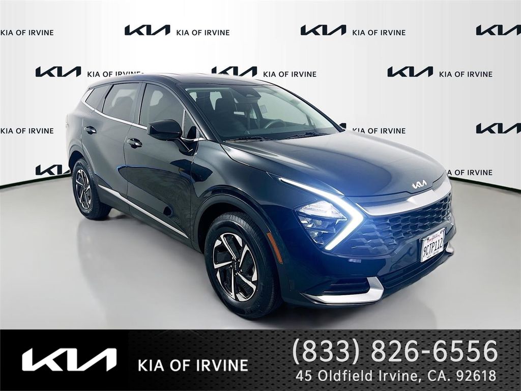 Fusion Black 2023 Kia Sportage Hybrid LX AWD SUV / Crossover All-Wheel Drive 6-Speed Automatic