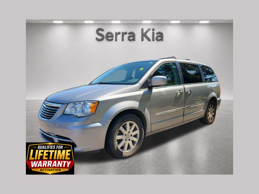 Billet Silver Metallic Clearcoat 2016 Chrysler Town & Country Minivan Front-Wheel Drive 6-Speed Automatic