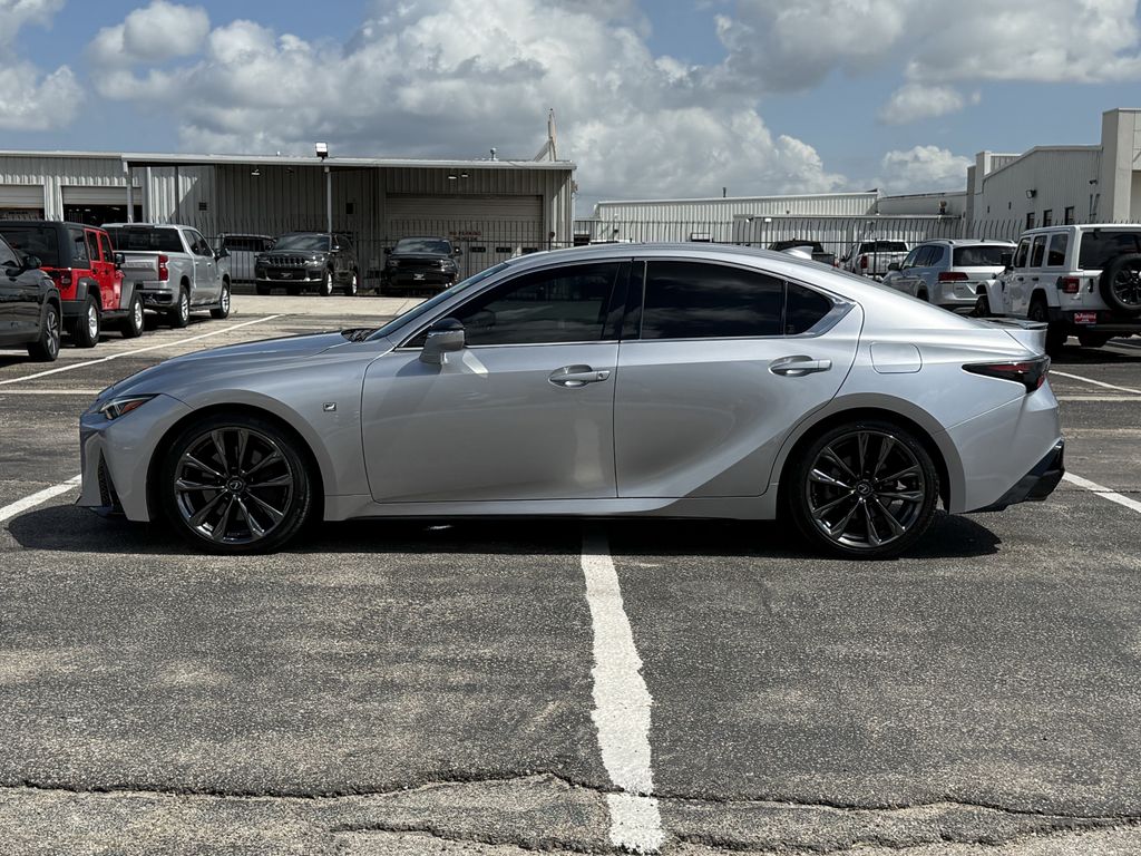 2023 Lexus IS 350 F SPORT Silver at Westside Lexus