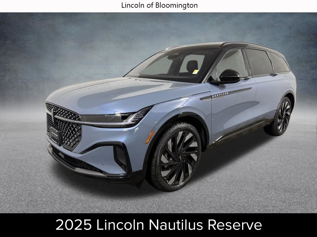 Whisper Blue Met CC 2025 Lincoln Nautilus Reserve AWD SUV / Crossover All-Wheel Drive 8-Speed Automatic