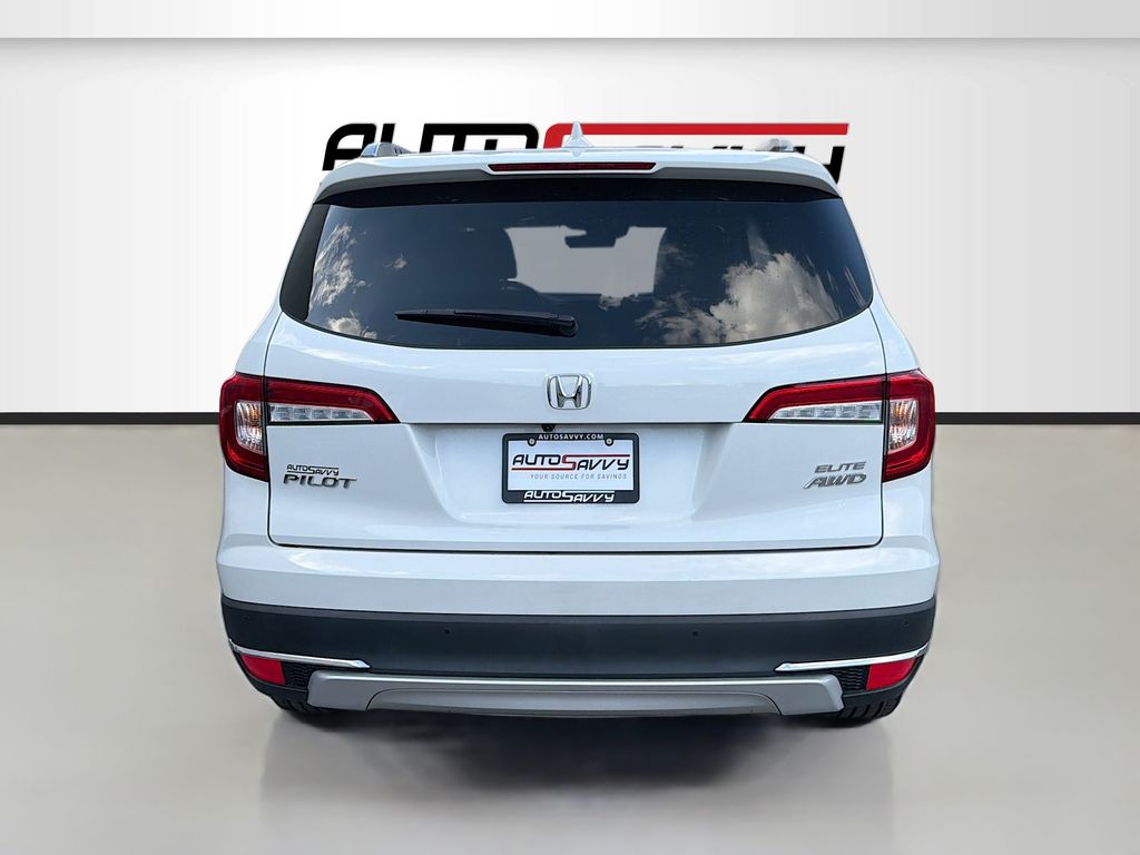 2021 Honda Pilot Elite White at Emmons Autoplex