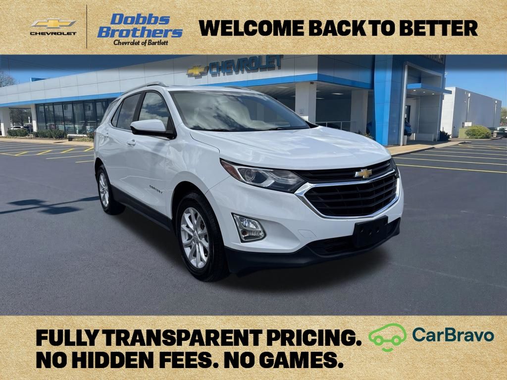 Summit White 2021 Chevrolet Equinox SUV / Crossover Front-Wheel Drive 6-Speed Automatic Overdrive