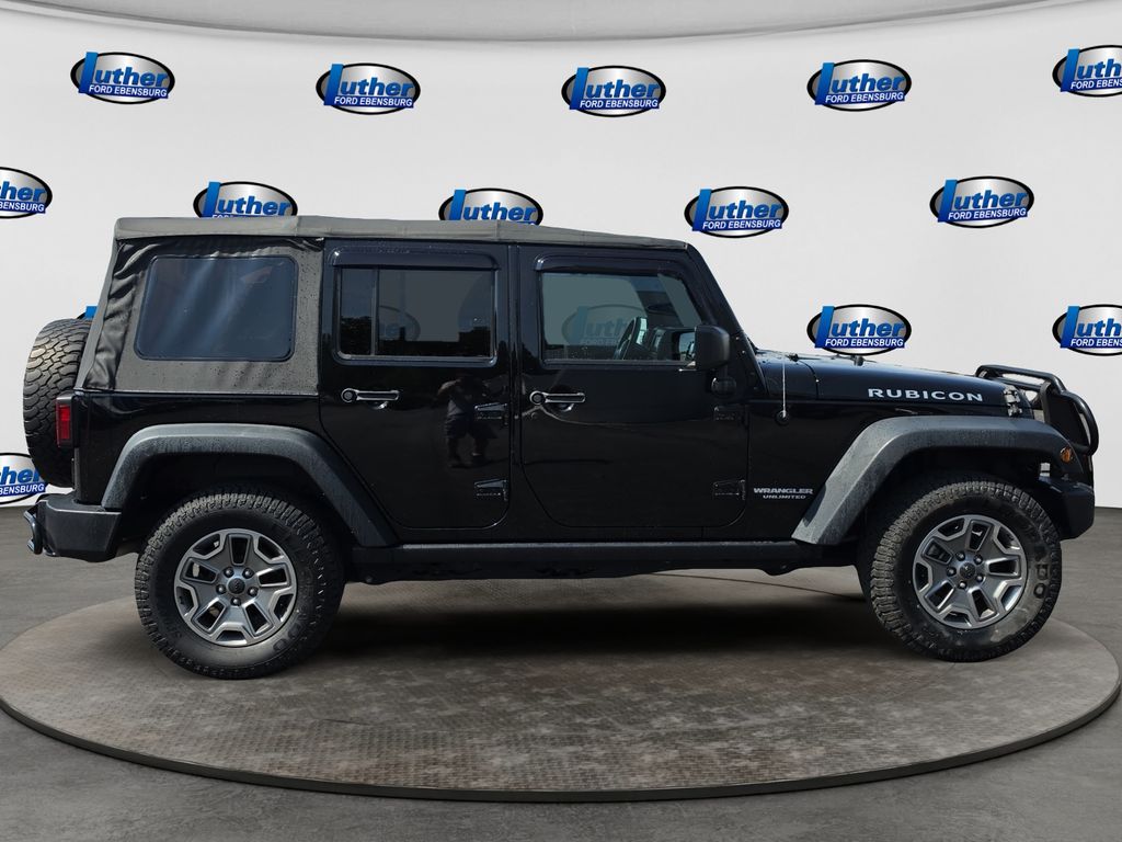2016 Jeep Wrangler Unlimited Rubicon Black at Klick Lewis Buick Chevrolet