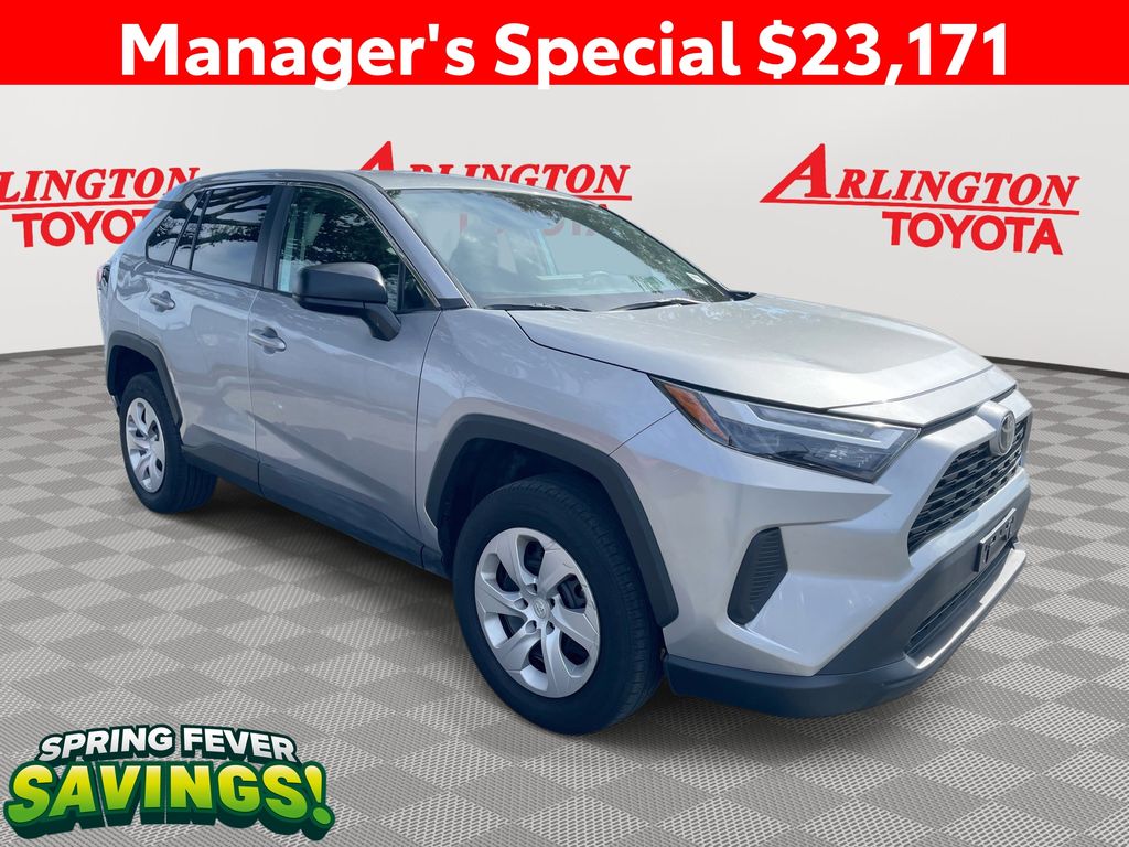 Silver Sky Metallic 2024 Toyota RAV4 LE AWD SUV / Crossover All-Wheel Drive 8-Speed Automatic