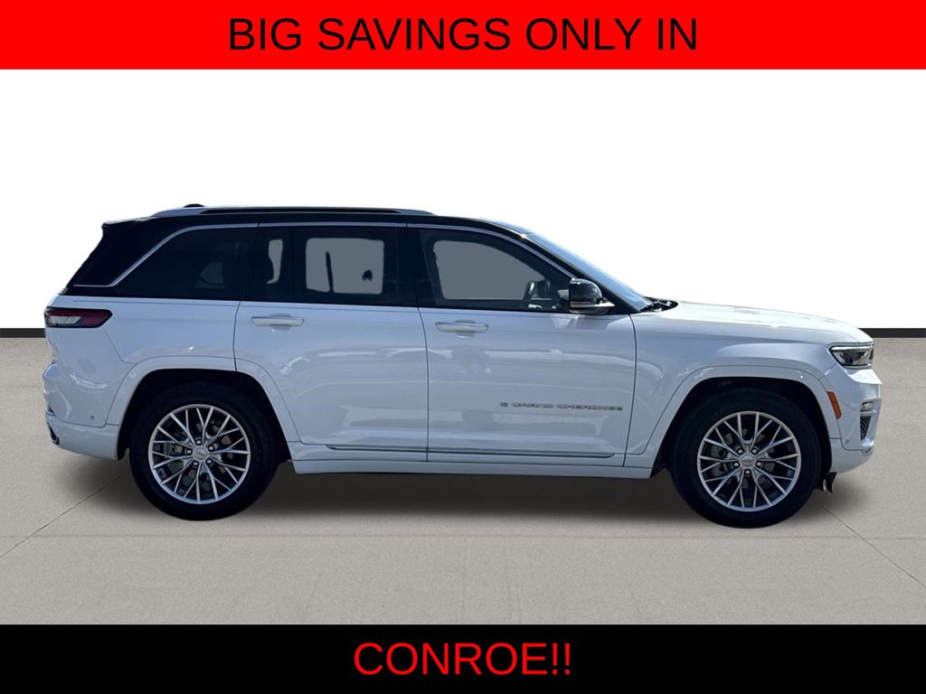 2023 Jeep Grand Cherokee Summit White at DeMontrond Gulf Freeway