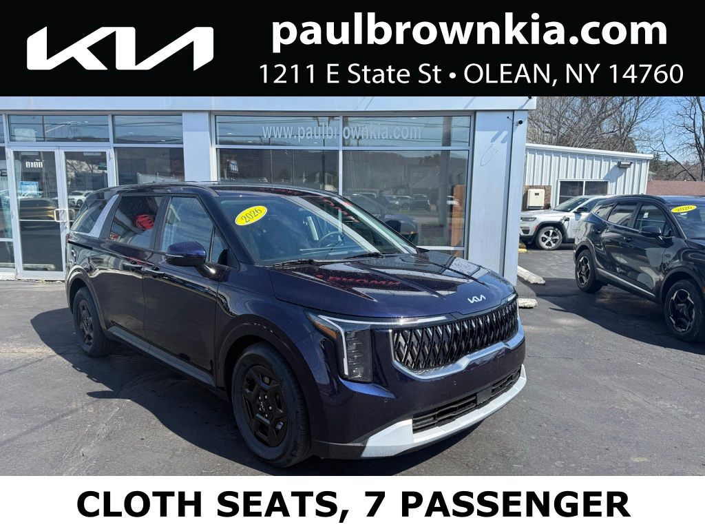 Blue 2026 Kia Carnival 8-Speed Automatic