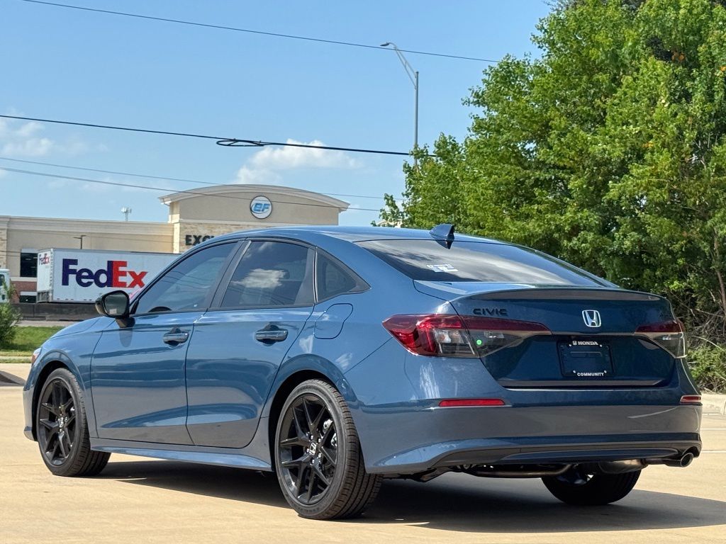 2026 Honda Civic Sport Blue at Bayway Cadillac of The Woodlands