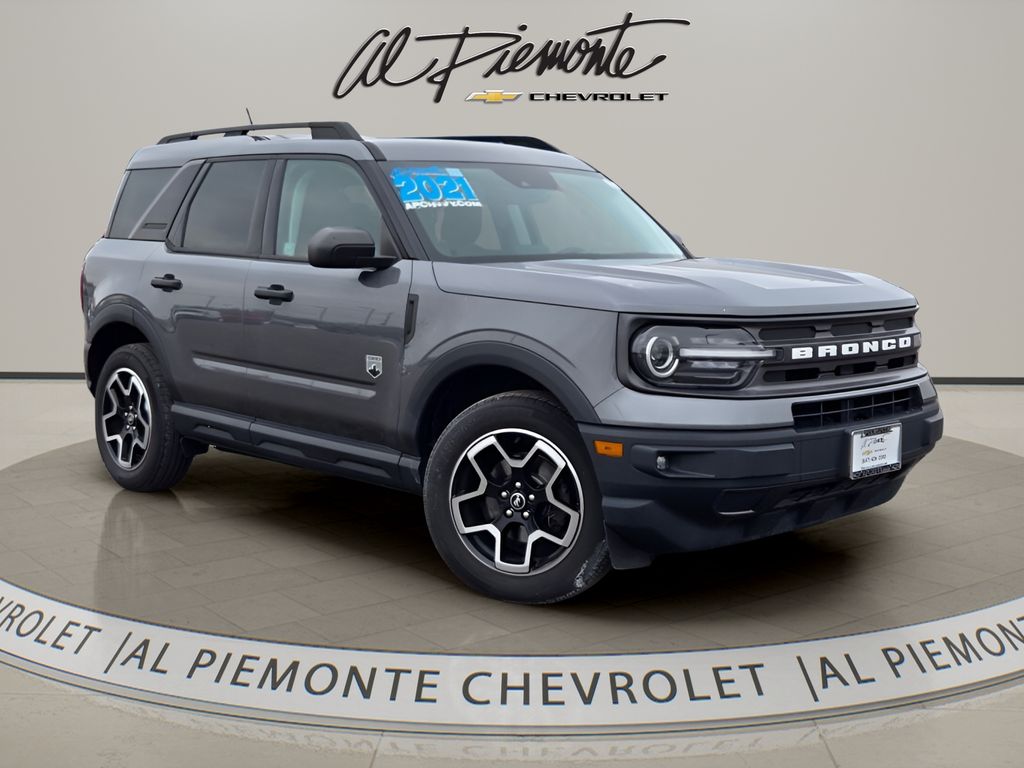 Gray 2021 Ford Bronco Sport Big Bend AWD SUV / Crossover All-Wheel Drive 8-Speed Automatic