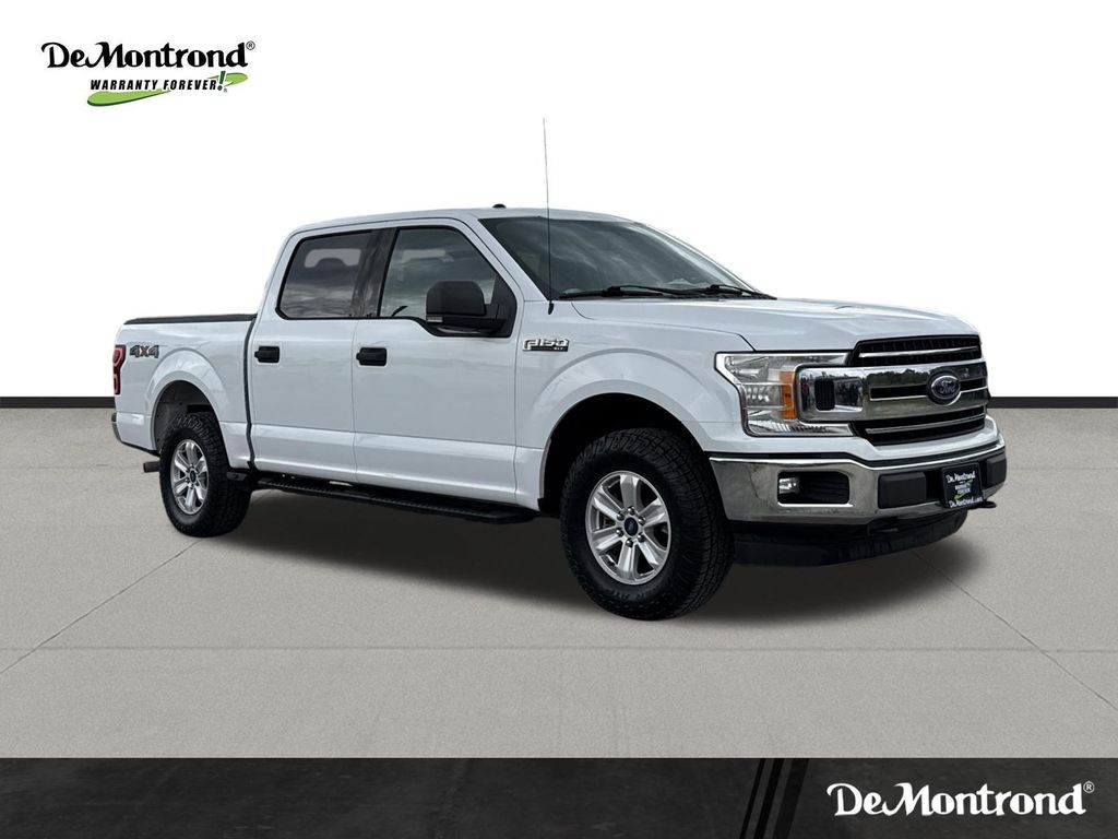 2018 Ford F-150 XLT White at DeMontrond Ford