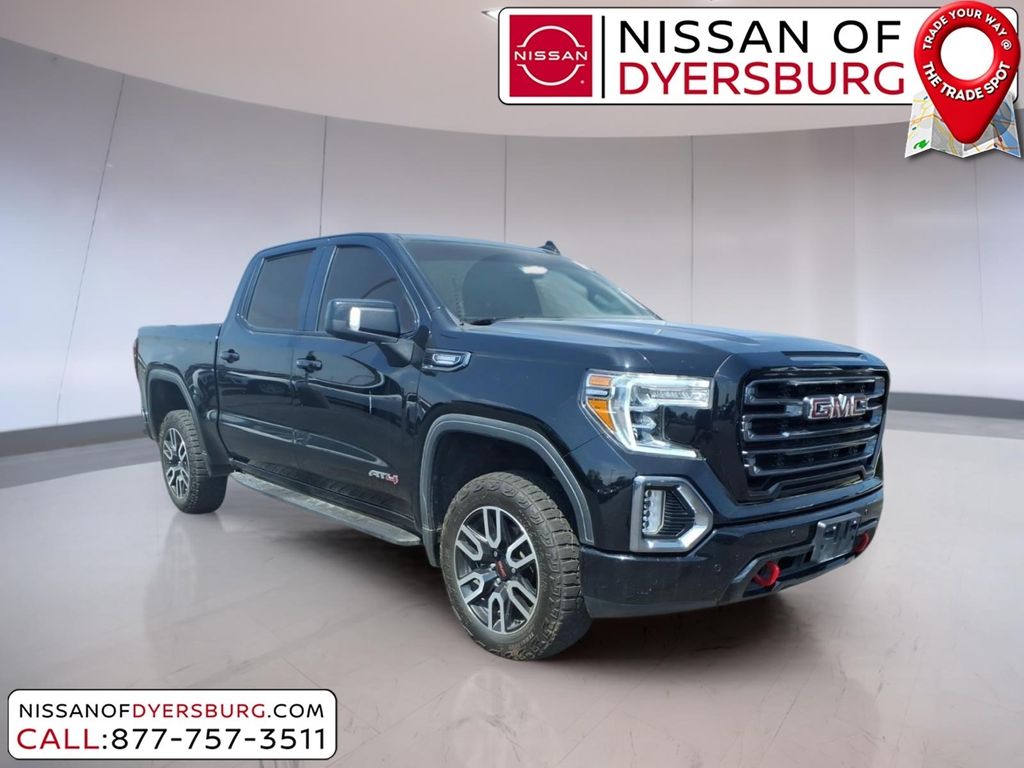 Onyx Black 2022 GMC Sierra 1500 Limited AT4 Crew Cab 4WD Pickup Truck Four-Wheel Drive Automatic