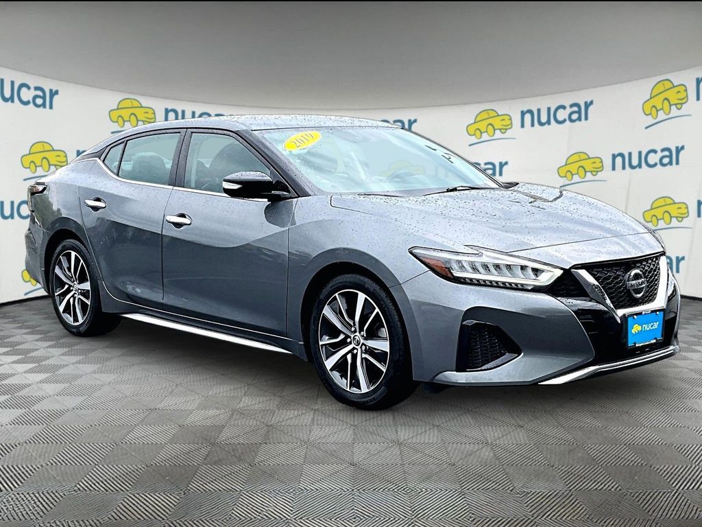 Gray (Gun Metallic) 2019 Nissan Maxima SV FWD Sedan Front-Wheel Drive Continuously Variable Transmission
