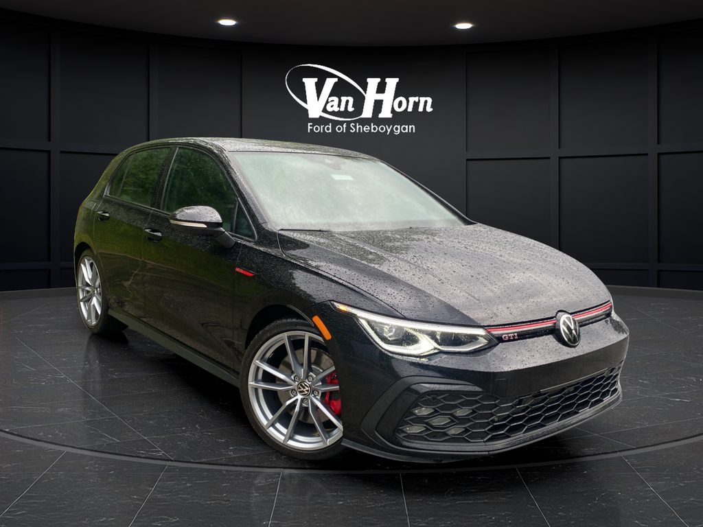 Deep Black Pearl 2024 Volkswagen Golf GTI 380 SE FWD Hatchback Front-Wheel Drive 6-Speed Manual