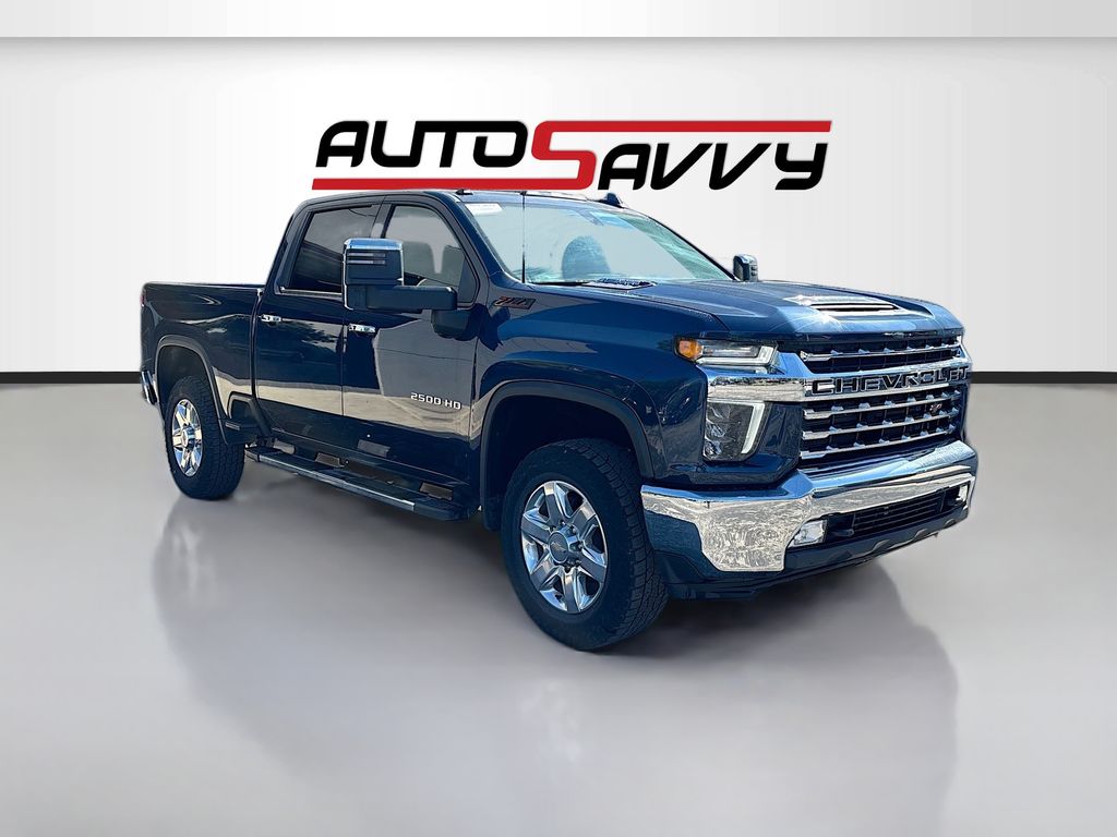 2022 Chevrolet Silverado 2500HD LTZ Blue at Traditions Chevrolet