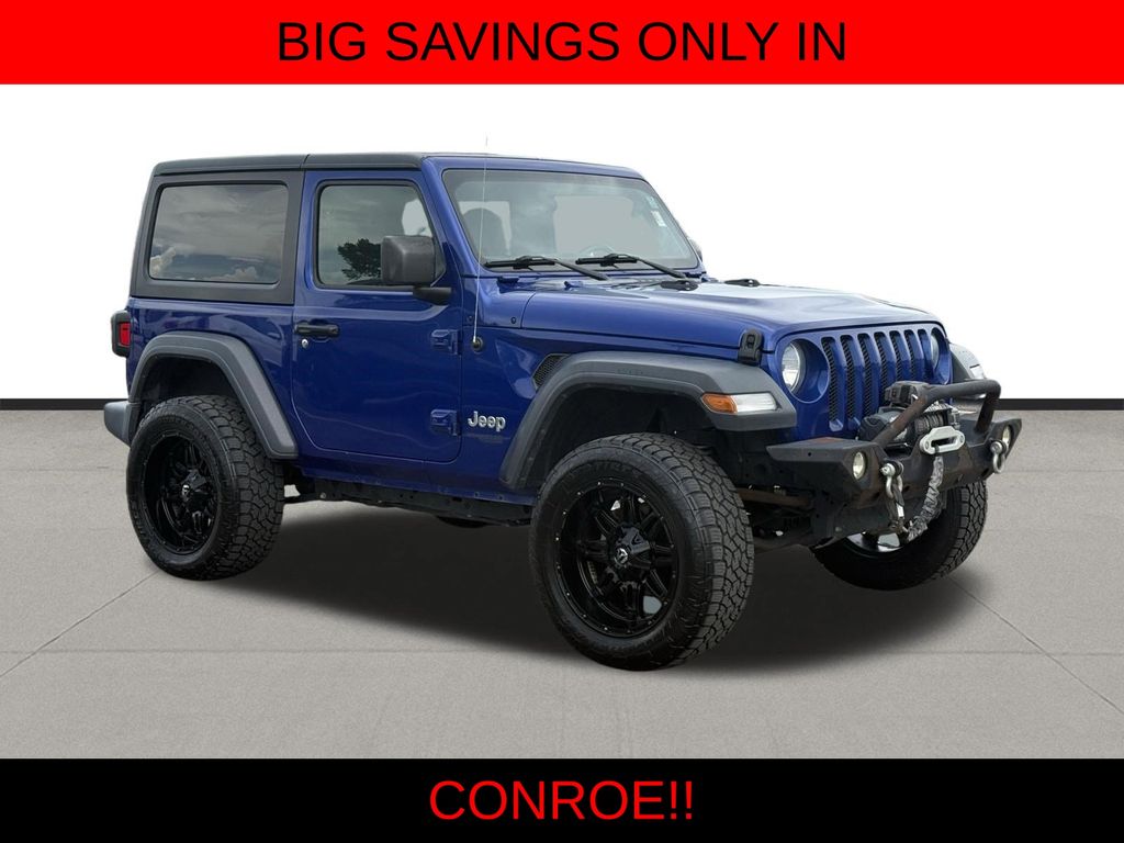2018 Jeep Wrangler Sport S Blue at Emmons Autoplex