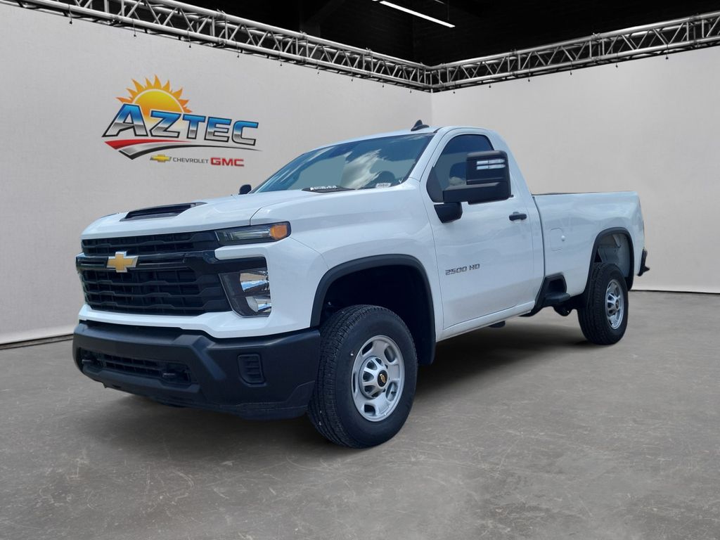Summit White 2025 Chevrolet Silverado 2500HD Pickup Truck 4X2 Automatic