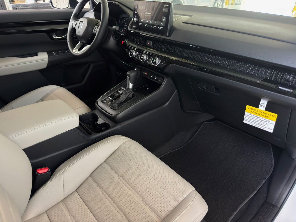 2026 Honda CR-V EX-L White at Classic Honda Galveston