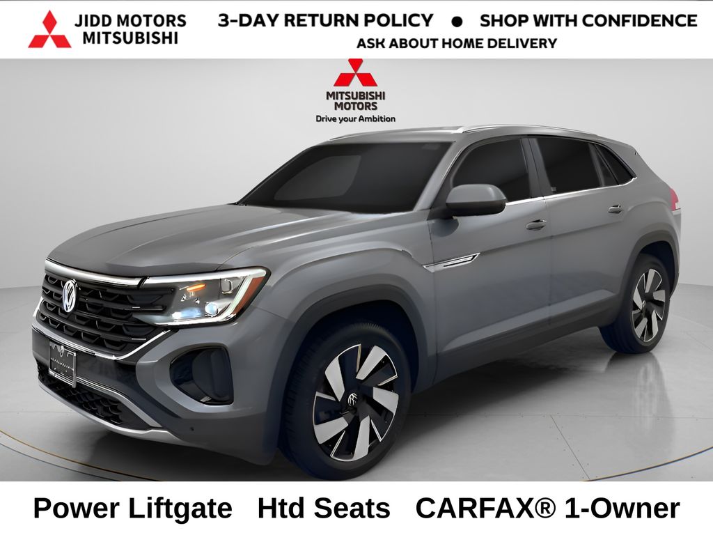 Platinum Gray Metallic 2024 Volkswagen Atlas Cross Sport SUV / Crossover All-Wheel Drive 8-Speed Automatic