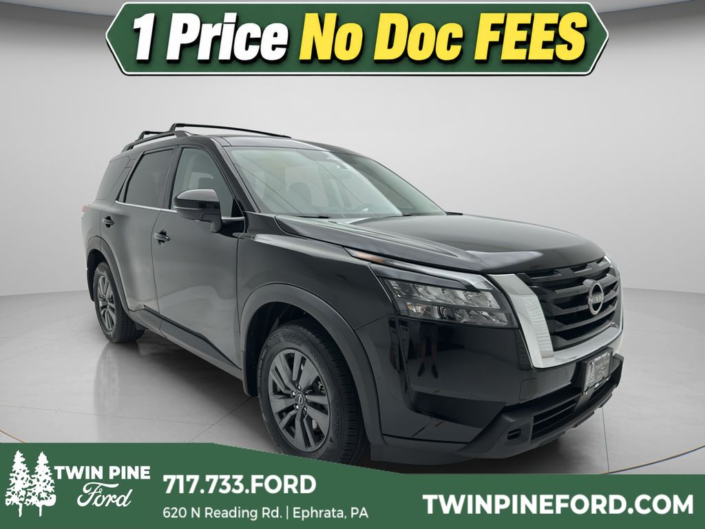 Super Black 2024 Nissan Pathfinder SUV / Crossover All-Wheel Drive Automatic