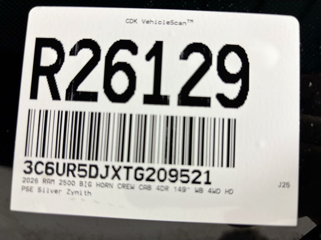 2026 Ram 2500 Big Horn