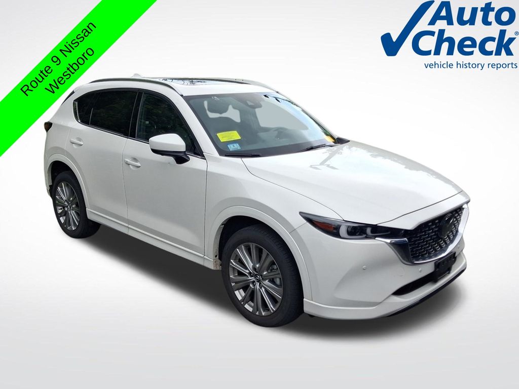 White Metallic 2023 Mazda CX-5 SUV / Crossover All-Wheel Drive 6-Speed Automatic