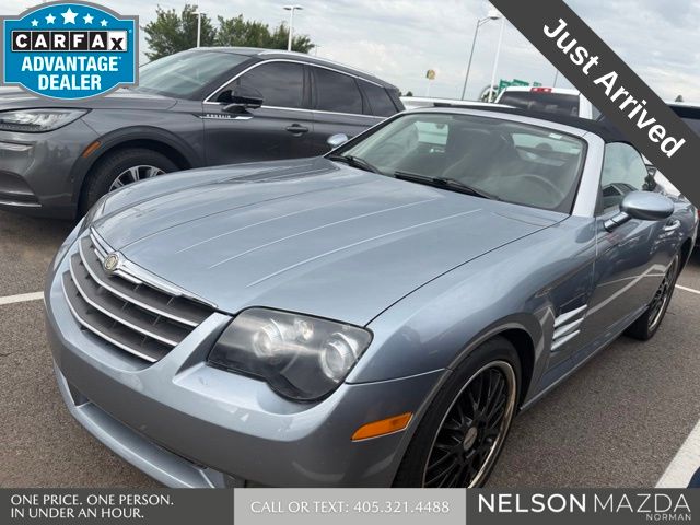 Sapphire Silver Blue Metallic 2007 Chrysler Crossfire Convertible Rear-Wheel Drive 5-Speed Automatic