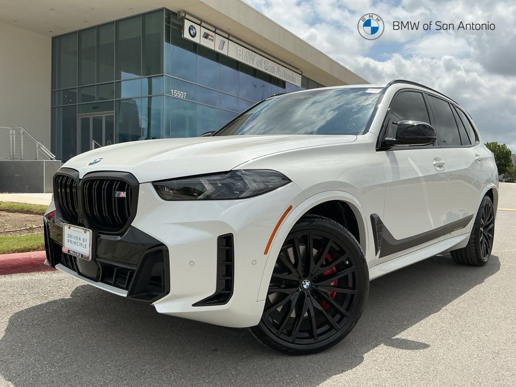 Mineral White Metallic 2025 BMW X5 M60i xDrive AWD SUV / Crossover All-Wheel Drive 8-Speed Automatic