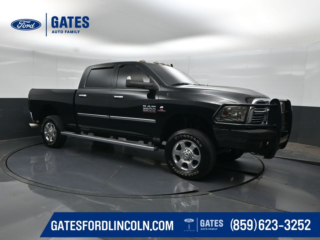 Black Clearcoat 2015 RAM 2500 Pickup Truck Four-Wheel Drive 6-Speed Automatic