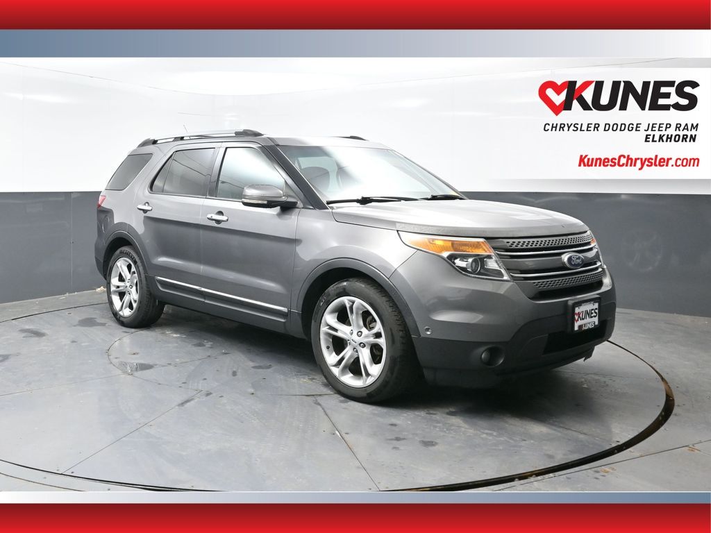 Sterling Gray Metallic 2012 Ford Explorer Limited 4WD SUV / Crossover All-Wheel Drive 6-Speed Automatic