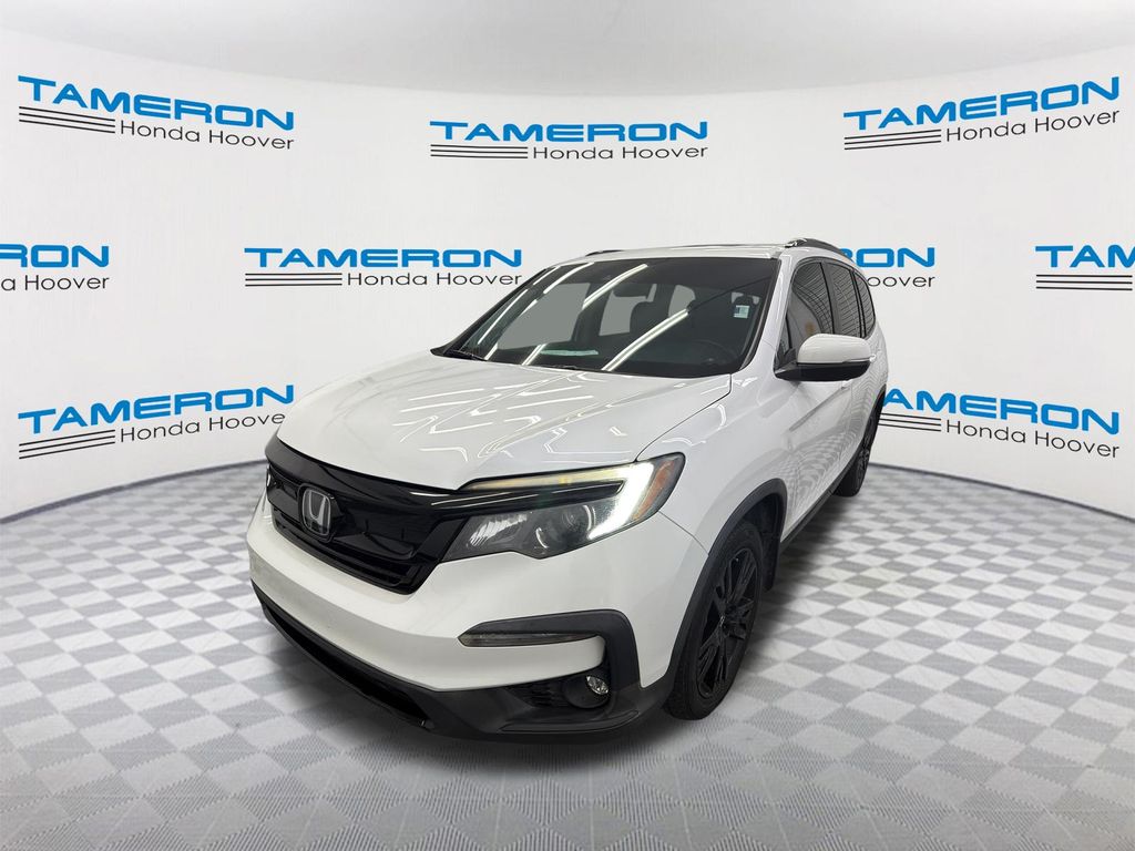 Platinum White Pearl 2022 Honda Pilot SUV / Crossover Front-Wheel Drive 9-Speed Automatic