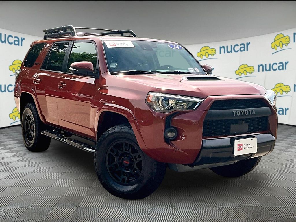 Orange 2024 Toyota 4Runner SUV / Crossover Four-Wheel Drive 5-Speed Automatic